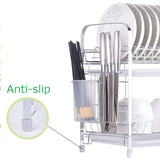 2 Tiers Dish Drying Rack - Cali Genre