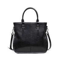 Leather Luxury Handbags  Handle Band and Shoulder Strap.