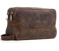 Leather Toiletry Bag - Cali Genre