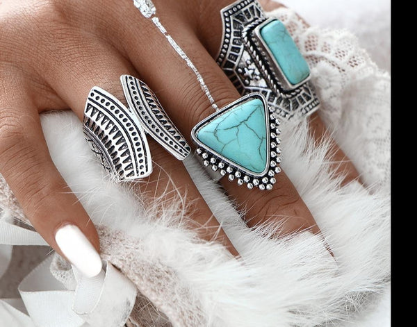 Turquoise Bohemian Set - Cali Genre